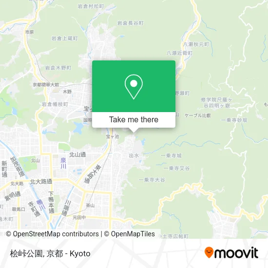 Hinata Pass Park map