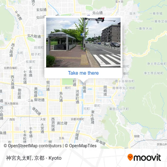 神宮丸太町 map