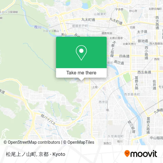 松尾上ノ山町 map