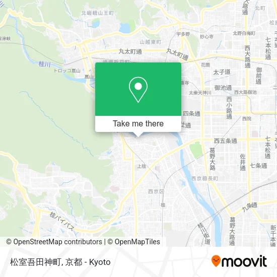 松室吾田神町 map