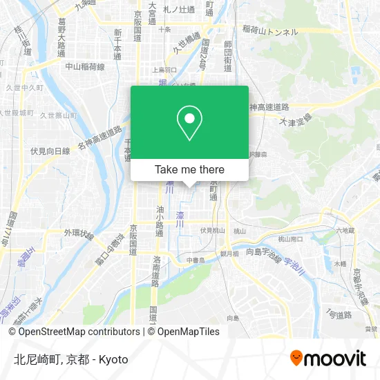 北尼崎町 map
