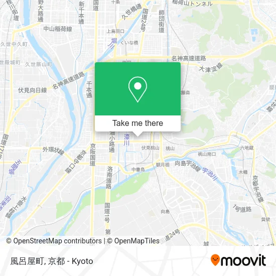 風呂屋町 map