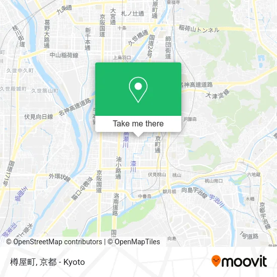 樽屋町 map