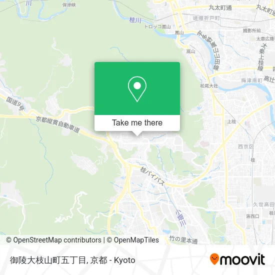 御陵大枝山町五丁目 map