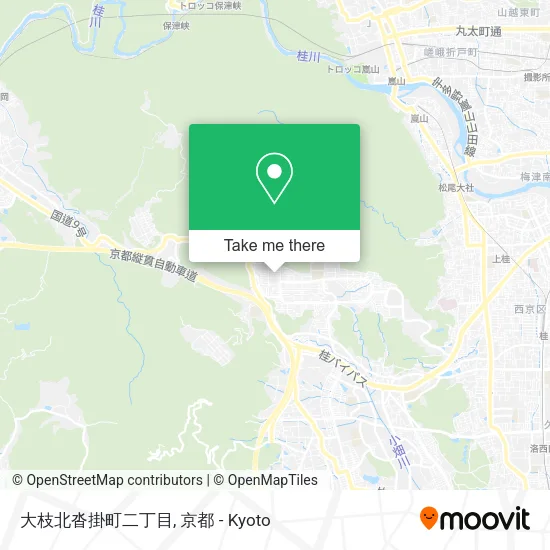 大枝北沓掛町二丁目 map