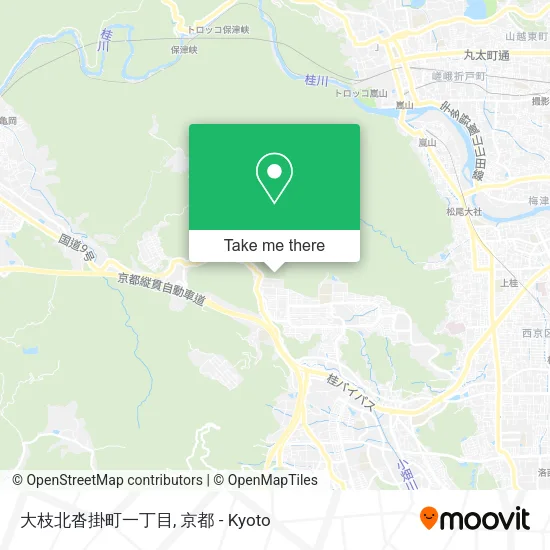 大枝北沓掛町一丁目 map