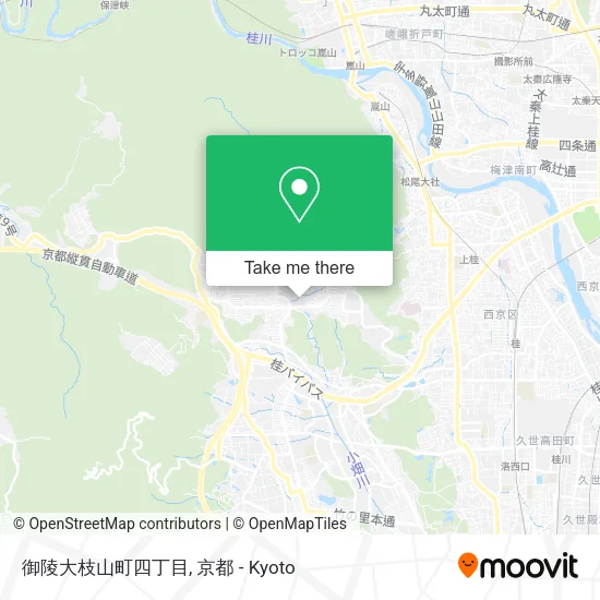 御陵大枝山町四丁目 map