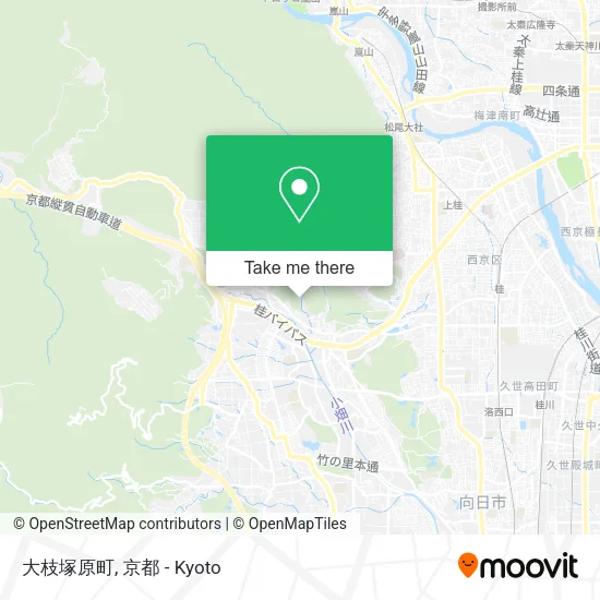 大枝塚原町 map