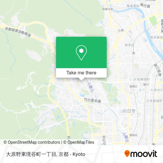 大原野東境谷町一丁目 map