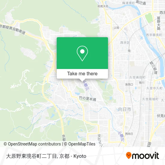 大原野東境谷町二丁目 map