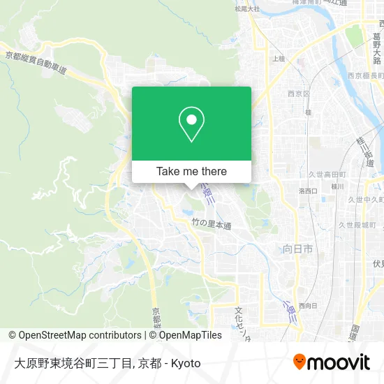 大原野東境谷町三丁目 map