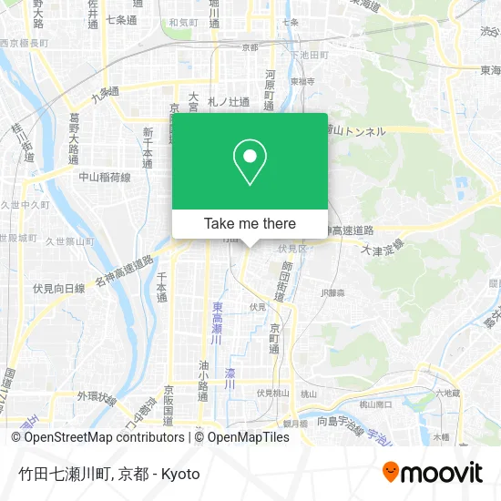 竹田七瀬川町 map
