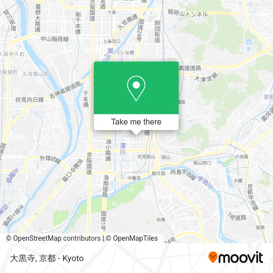 大黒寺 map