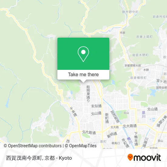 西賀茂南今原町 map