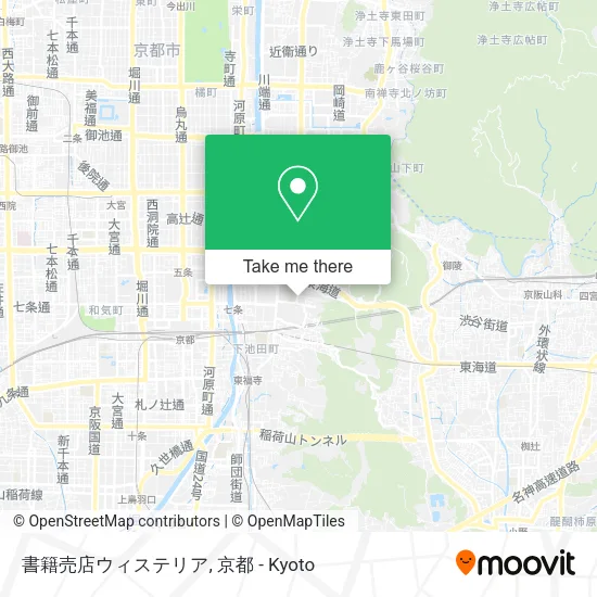 書籍売店ウィステリア map