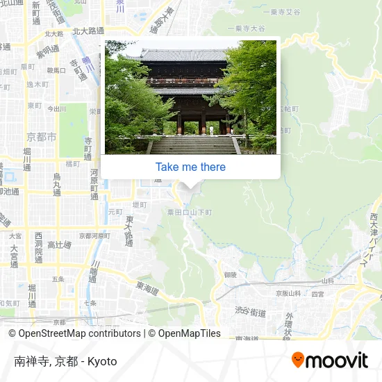 南禅寺 map
