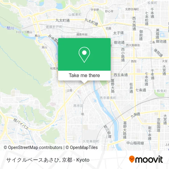 サイクルベースあさひ map