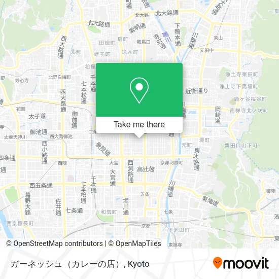 Garnish (Curry Restaurant) map