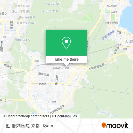 北川眼科医院 map