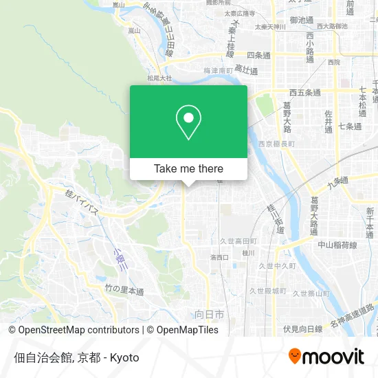 佃自治会館 map