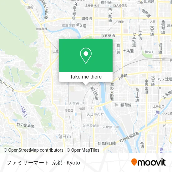 Family Mart map