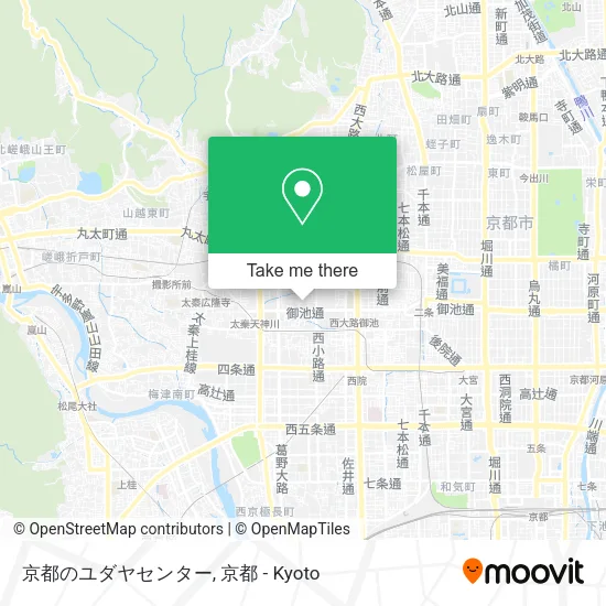 京都のユダヤセンター map