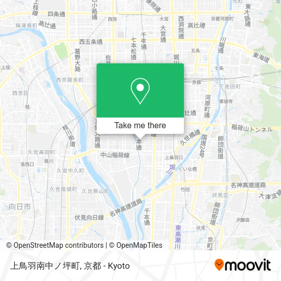 上鳥羽南中ノ坪町 map
