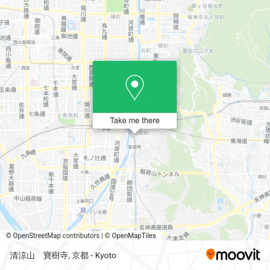 清涼山　寶樹寺 map