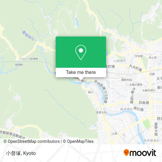 小督塚 map