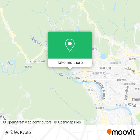 多宝塔 map