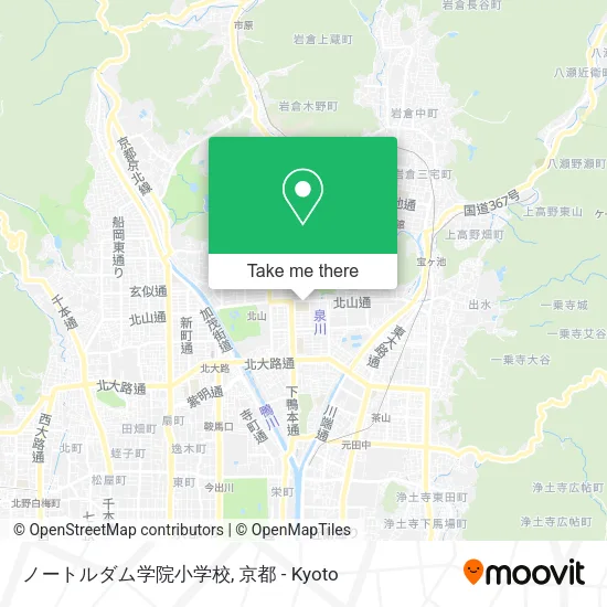 ノートルダム学院小学校 map