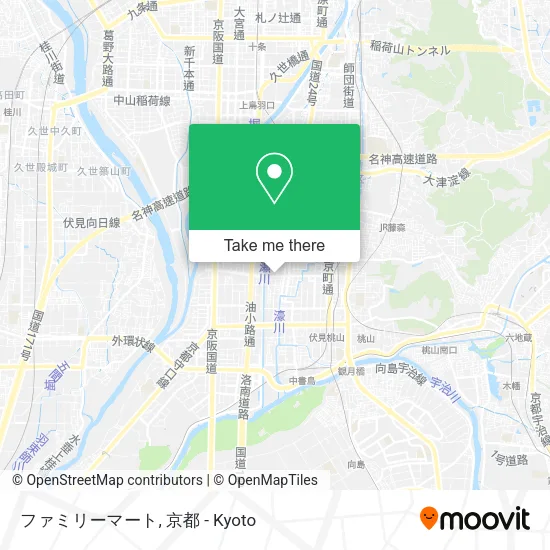 Family Mart map
