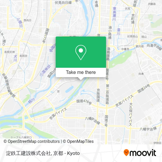 淀鉄工建設株式会社 map