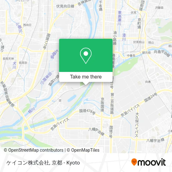 ケイコン株式会社 map