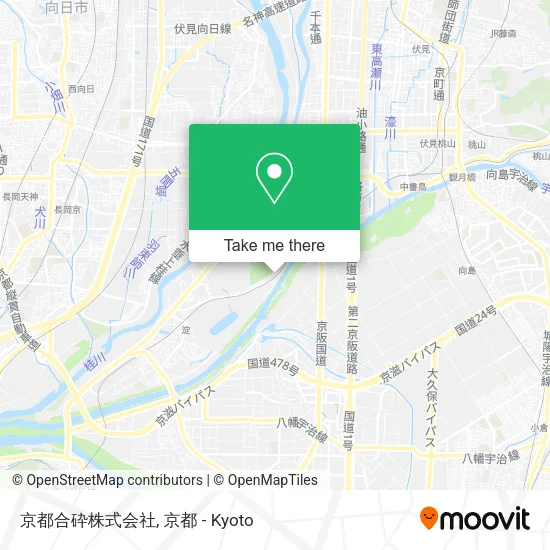 京都合砕株式会社 map