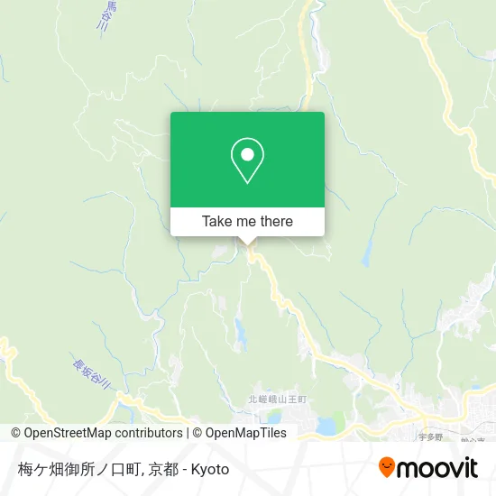 梅ケ畑御所ノ口町 map
