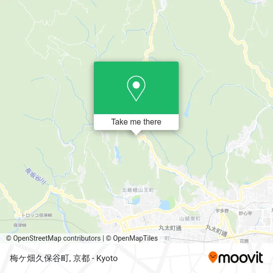 梅ケ畑久保谷町 map