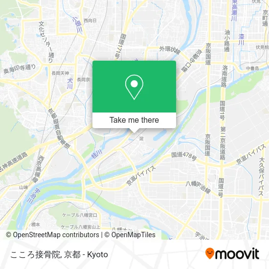 こころ接骨院 map