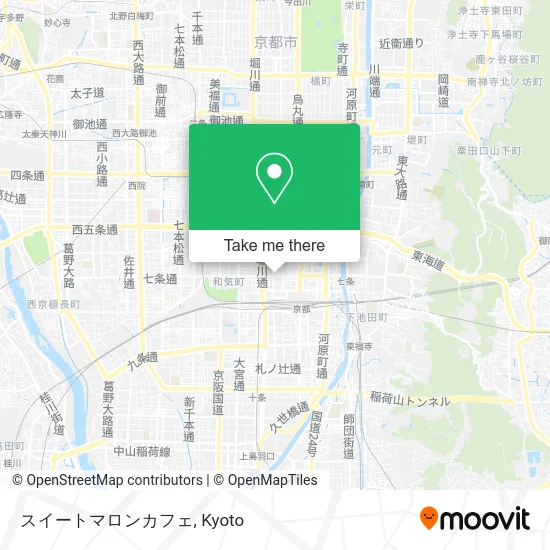 スイートマロンカフェ map