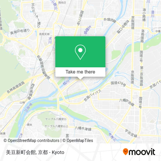 美豆新町会館 map