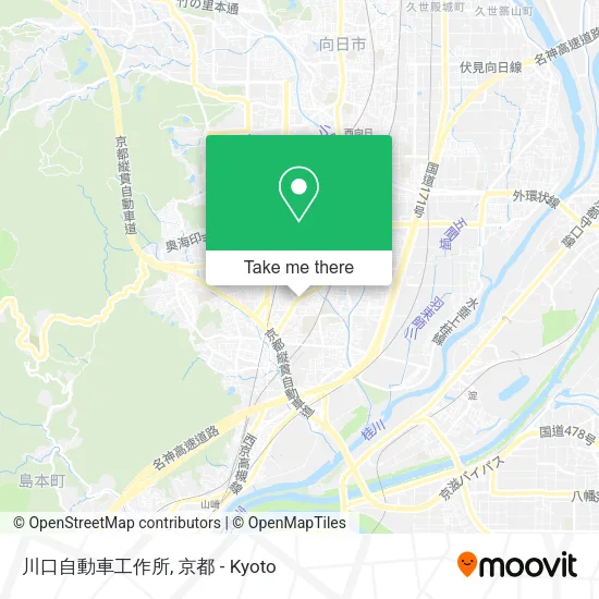 川口自動車工作所 map