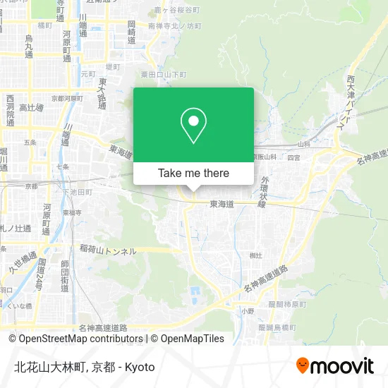 北花山大林町 map