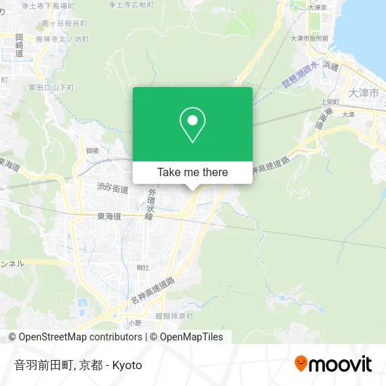 音羽前田町 map