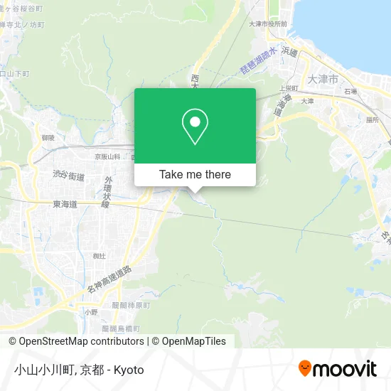小山小川町 map