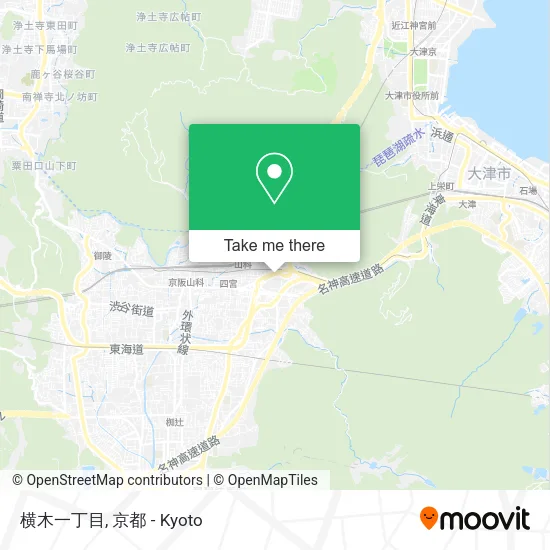 横木一丁目 map