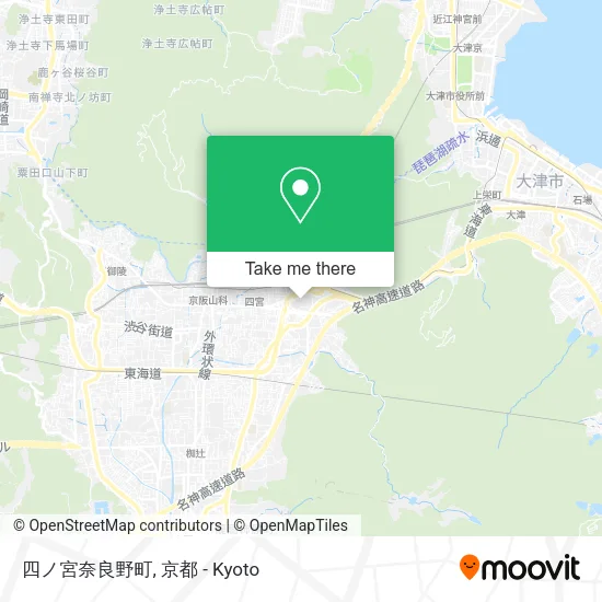 四ノ宮奈良野町 map