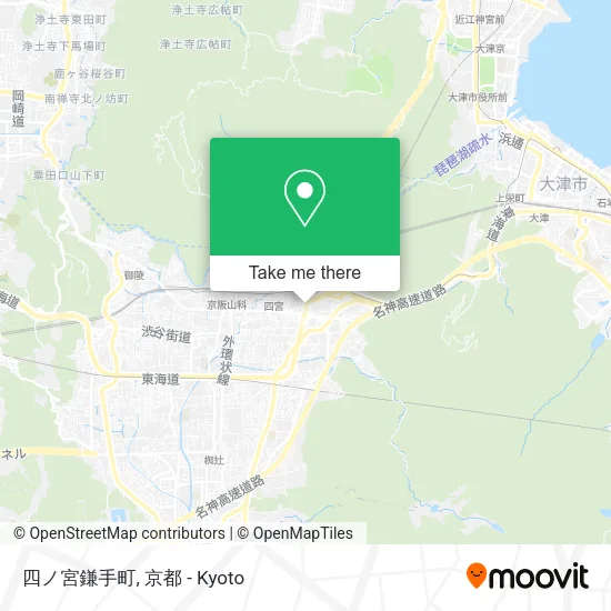 四ノ宮鎌手町 map