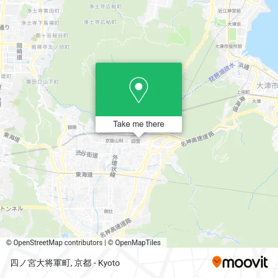 四ノ宮大将軍町 map
