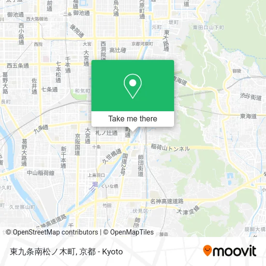 東九条南松ノ木町 map