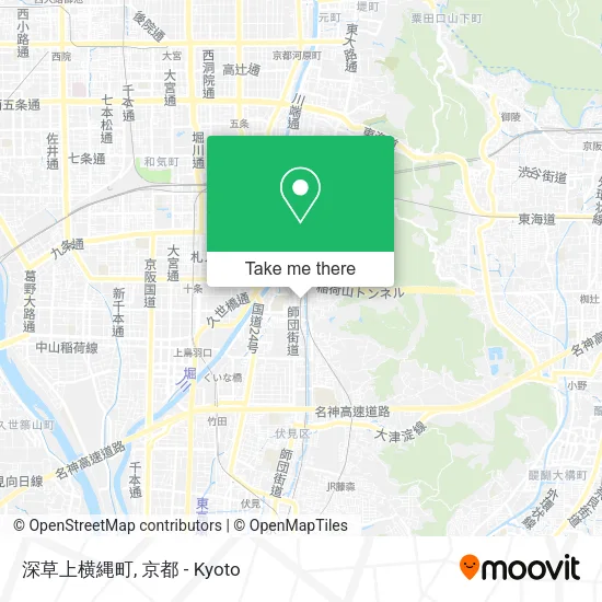 深草上横縄町 map